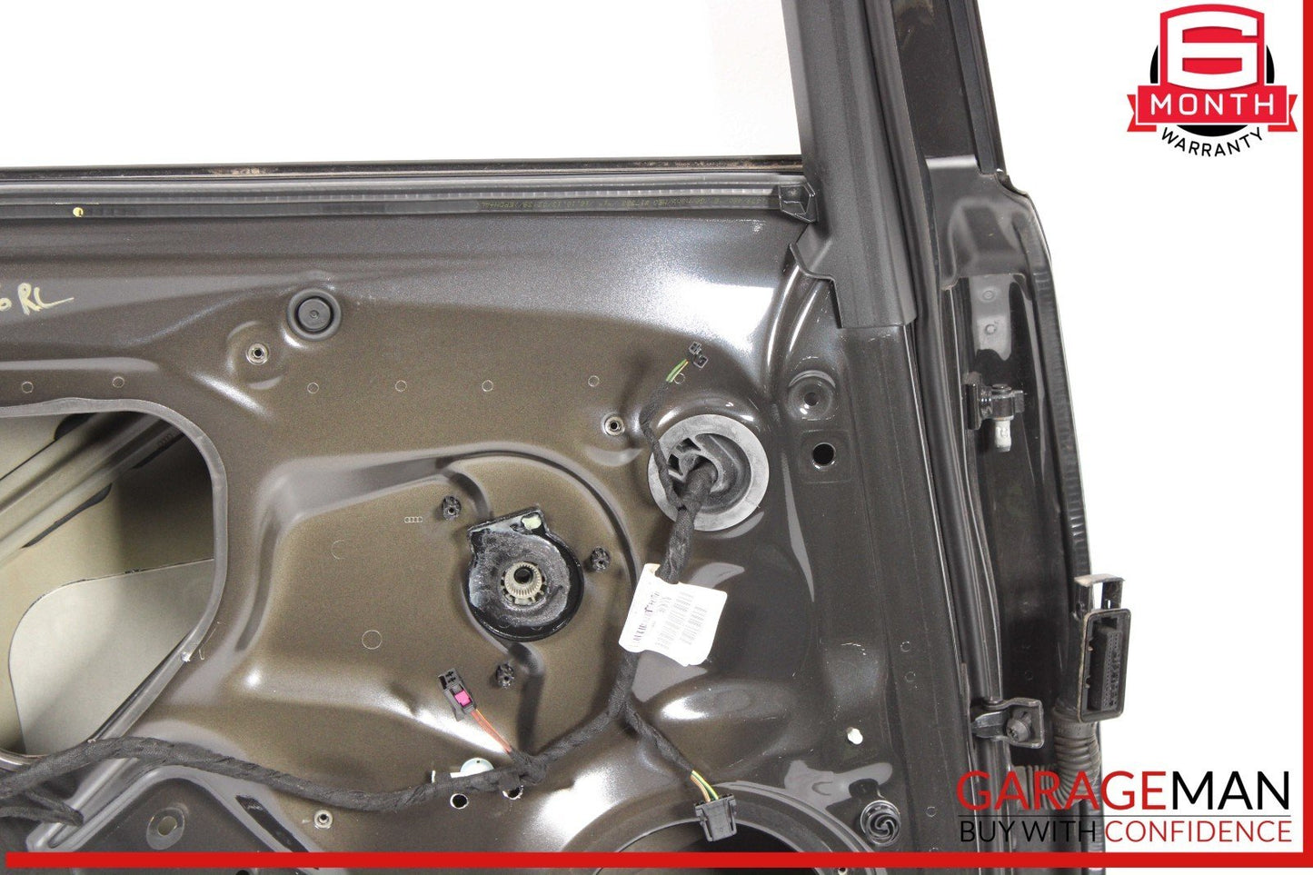 12-18 Audi A6 Rear Left Driver Side Exterior Door Shell Frame Panel OEM