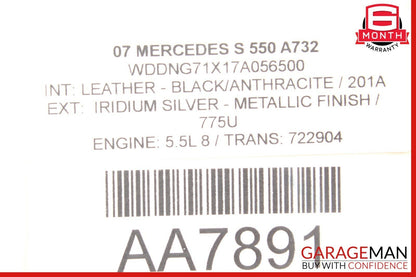 07-13 Mercedes W221 S550 Front Left Side Lower Control Arm 2213331705 OEM
