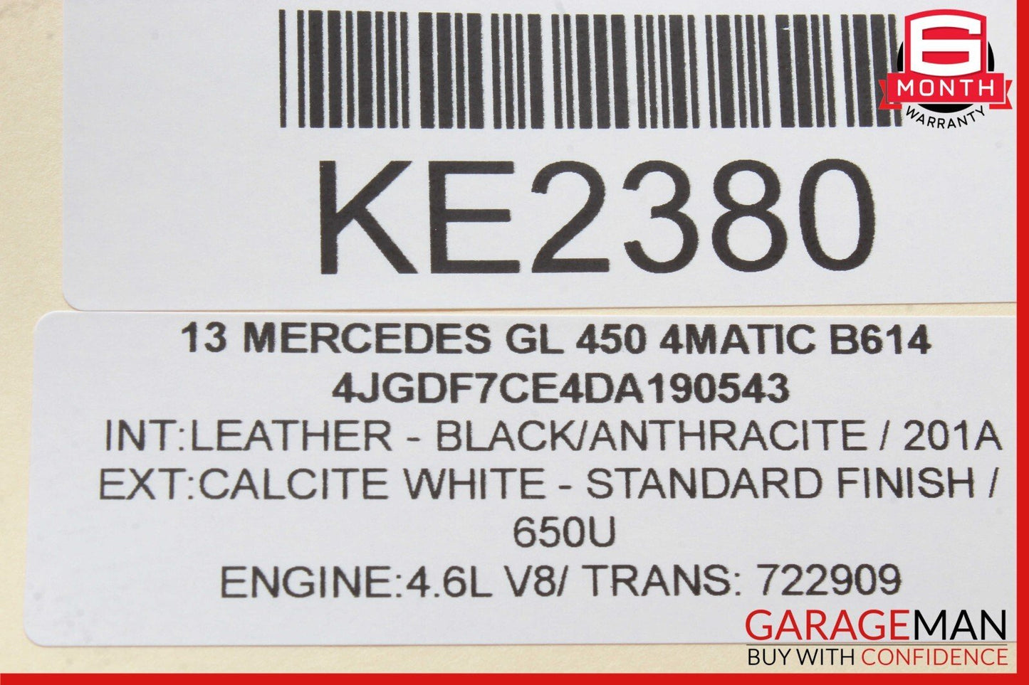 10-17 Mercedes X166 GL450 C300 Sirius Satellite Radio Receiver Module Unit OEM