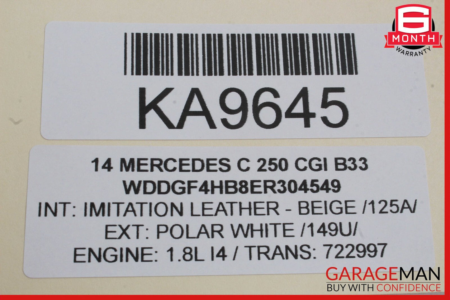 12-14 Mercedes W204 C250 Front Right Passenger Exterior Door Handle OEM