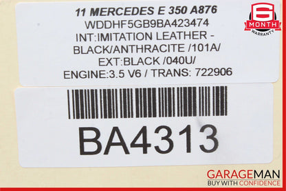 08-16 Mercedes E350 E400 GLK350 C250 Rear Left Door Window Regulator Motor Unit