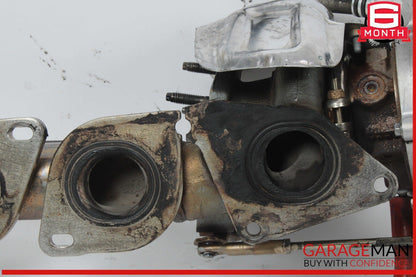 11-16 Mercedes X166 GL450 Right Turbocharger Turbo Charger Manifold OEM