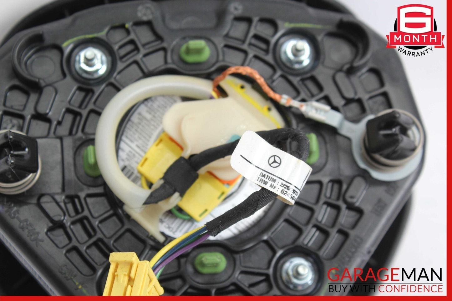 12-15 Mercedes X166 GL450 ML350 G550 Driver Steering Wheel Airbag Anthracite OEM