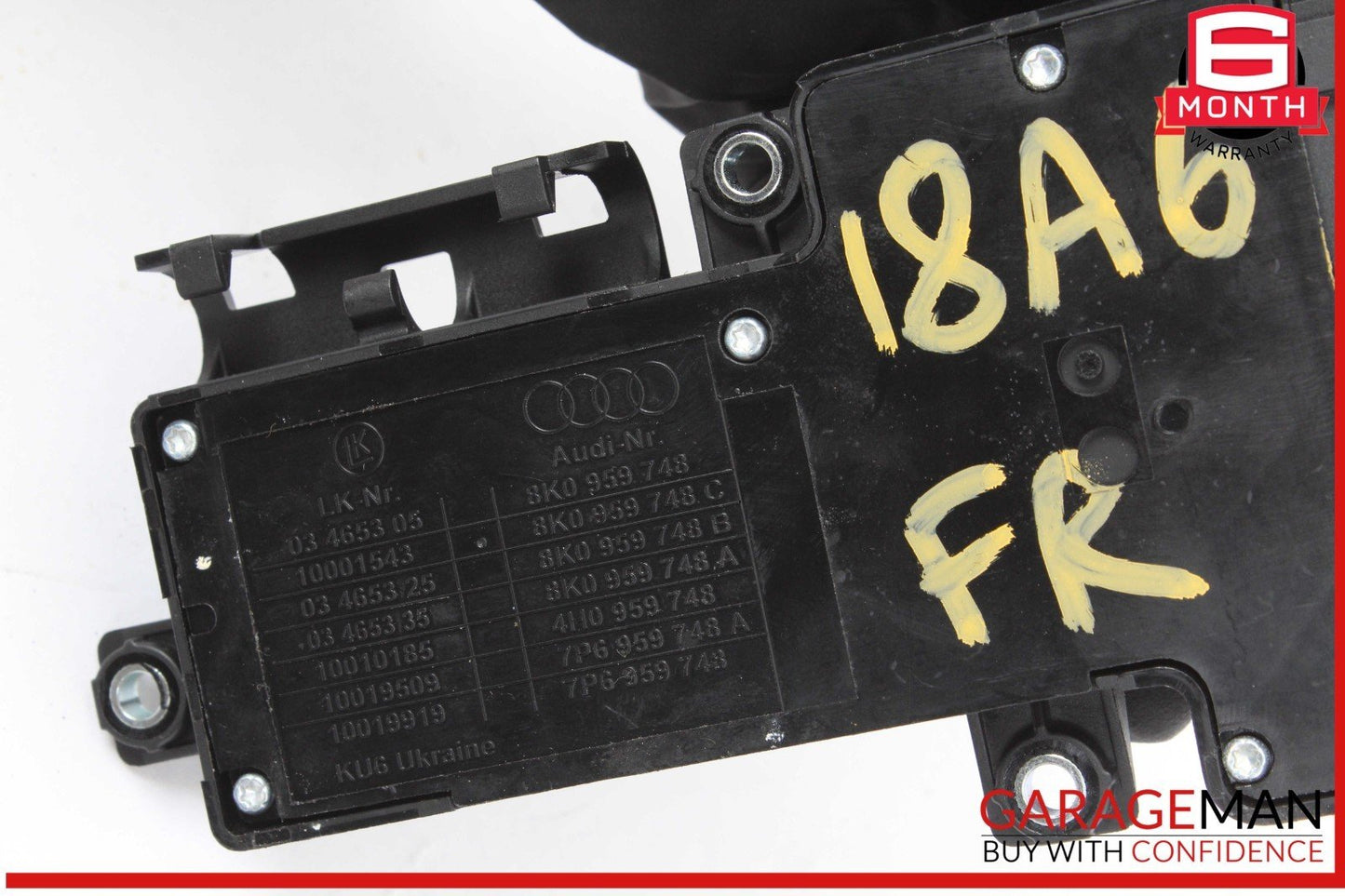 12-18 Audi A6 A7 Front Right Passenger Side Power Seat Adjustment Switch OEM