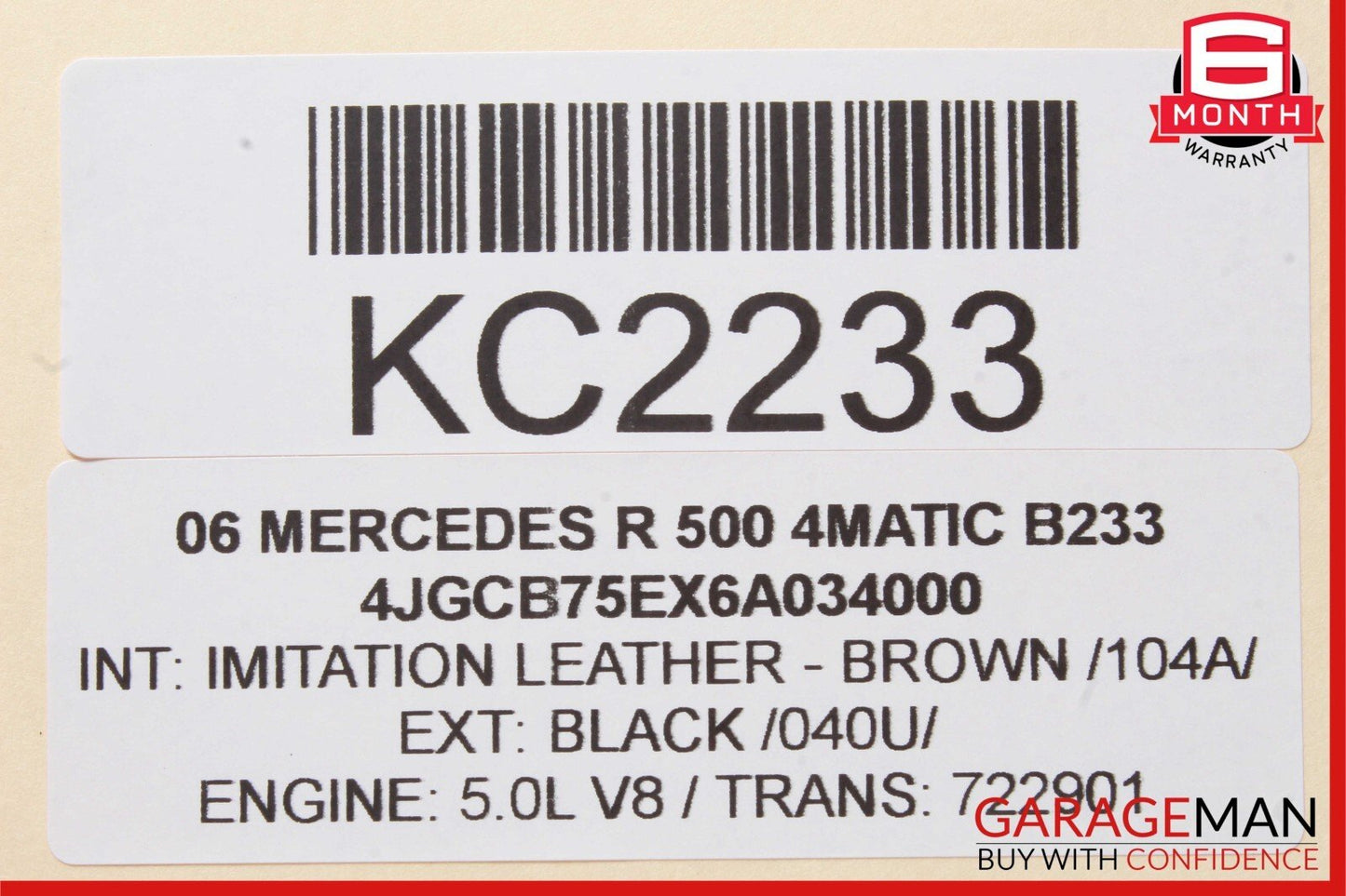 06-12 Mercedes W251 R350 ML550 Panoramic Sunroof Sun Roof Motor 1648201442 OEM