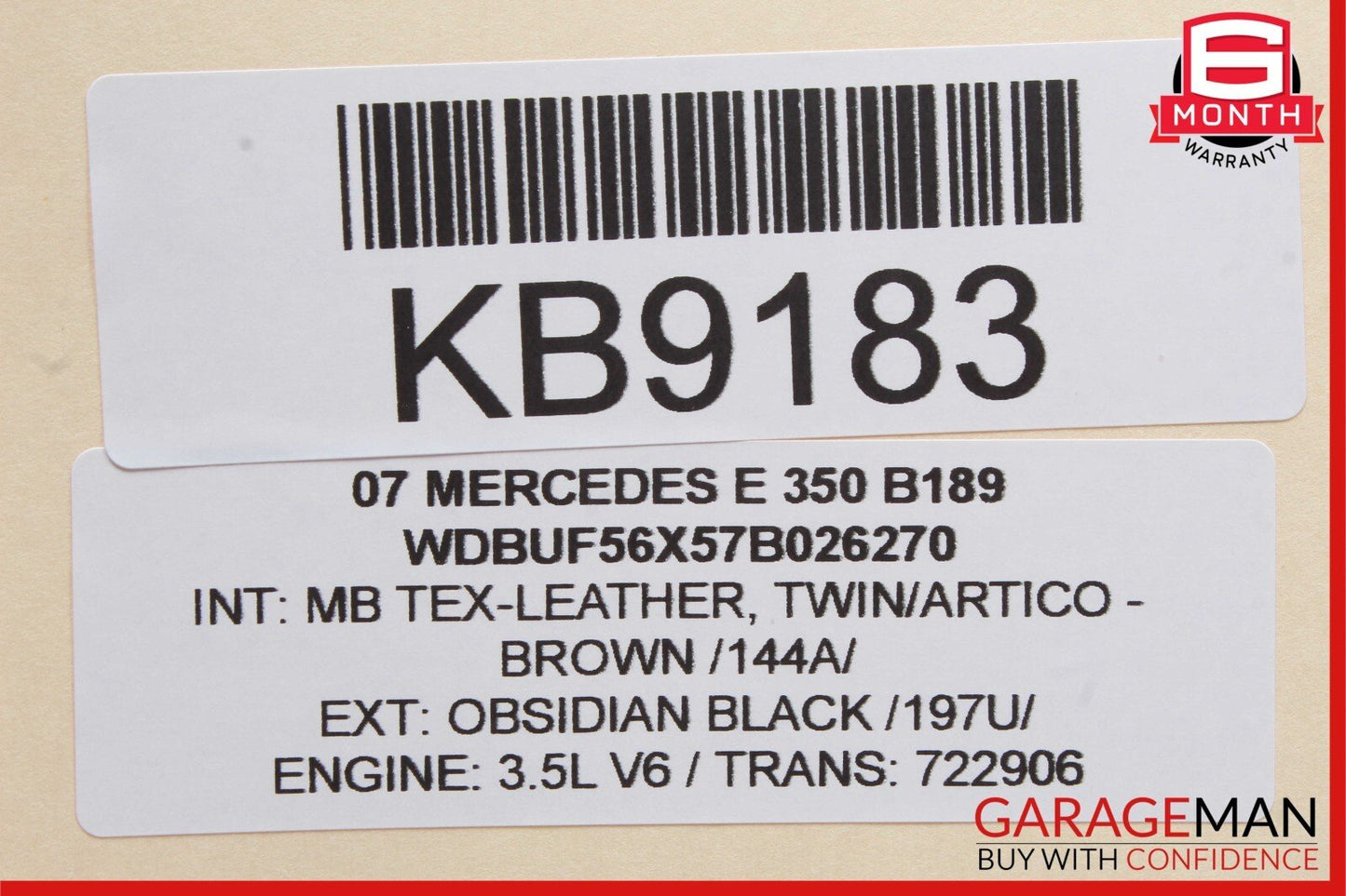 03-09 Mercedes W211 E350 E500 E550 Rear Right Side Door Controller Module