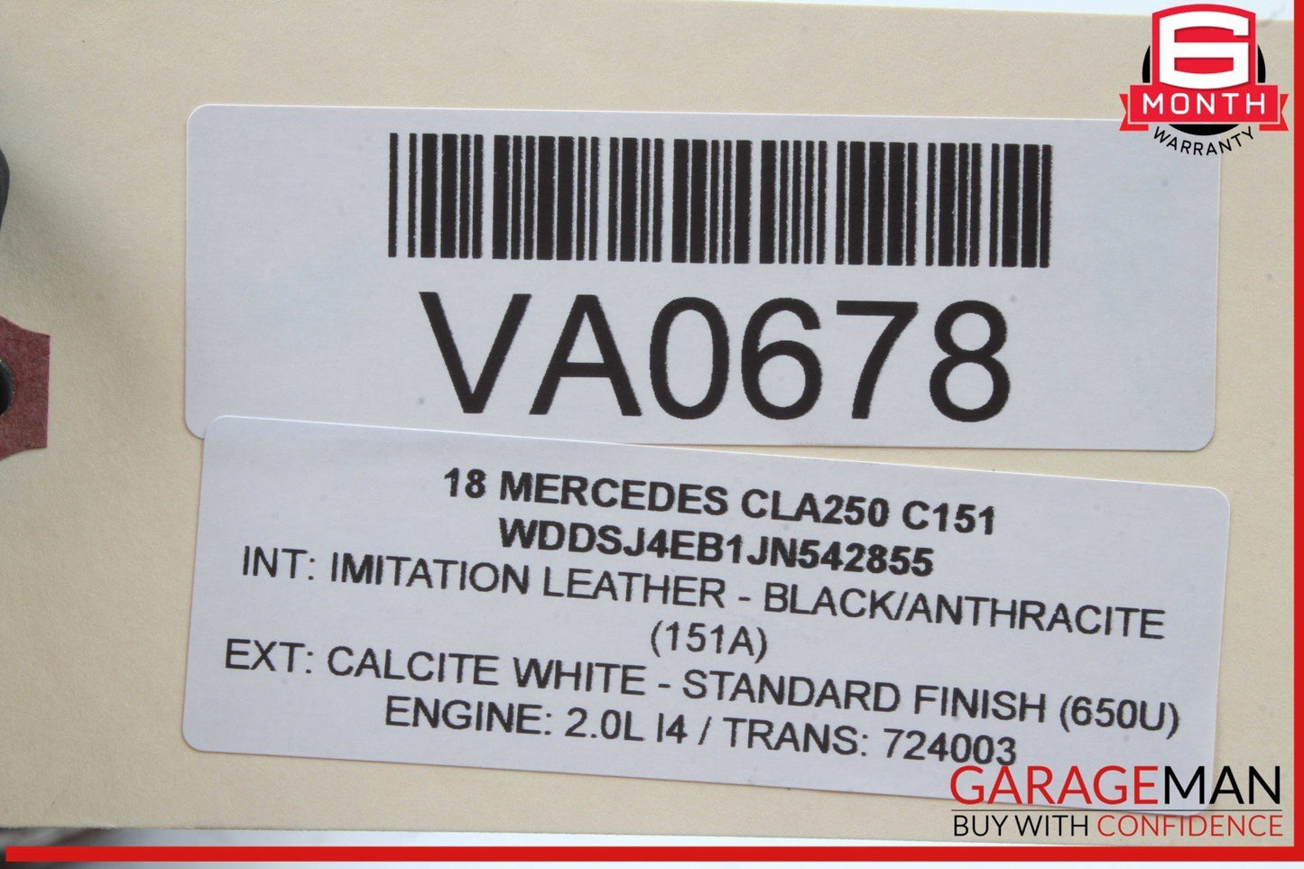 14-19 Mercedes W117 CLA250 Rear Right Wheel Spindle Knuckle Hub OEM