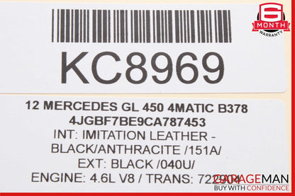 06-13 Mercedes X164 GL450 ML350 R350 Window Regulator Motor Front Right Side OEM