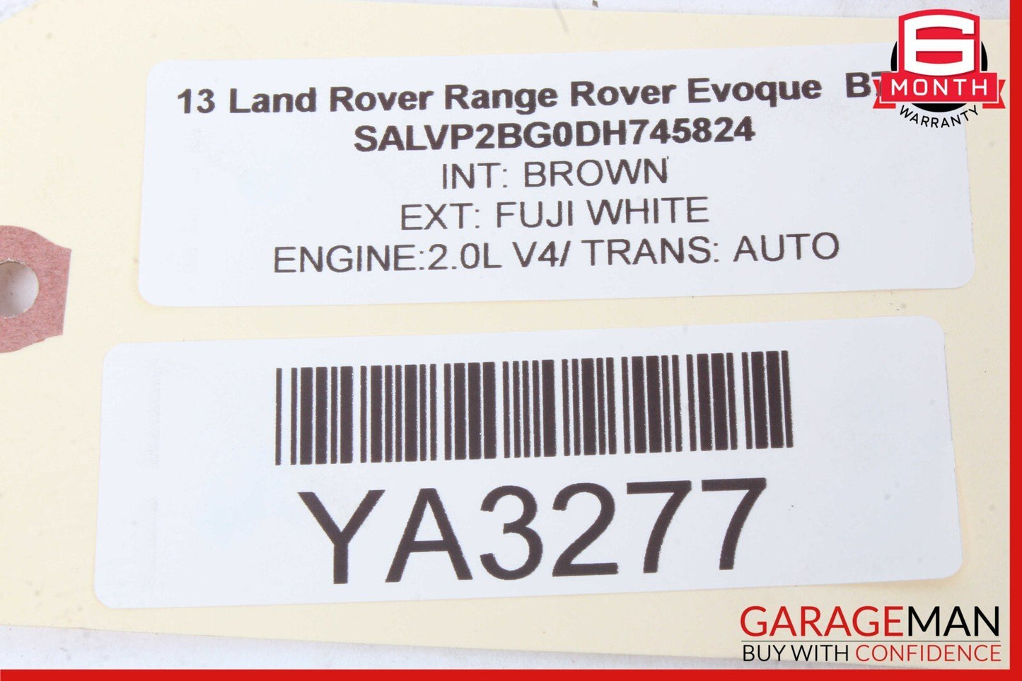 12-15 Land Rover Range Rover Evoque Front Center Dash AC A/C Air Vent Trim Grill