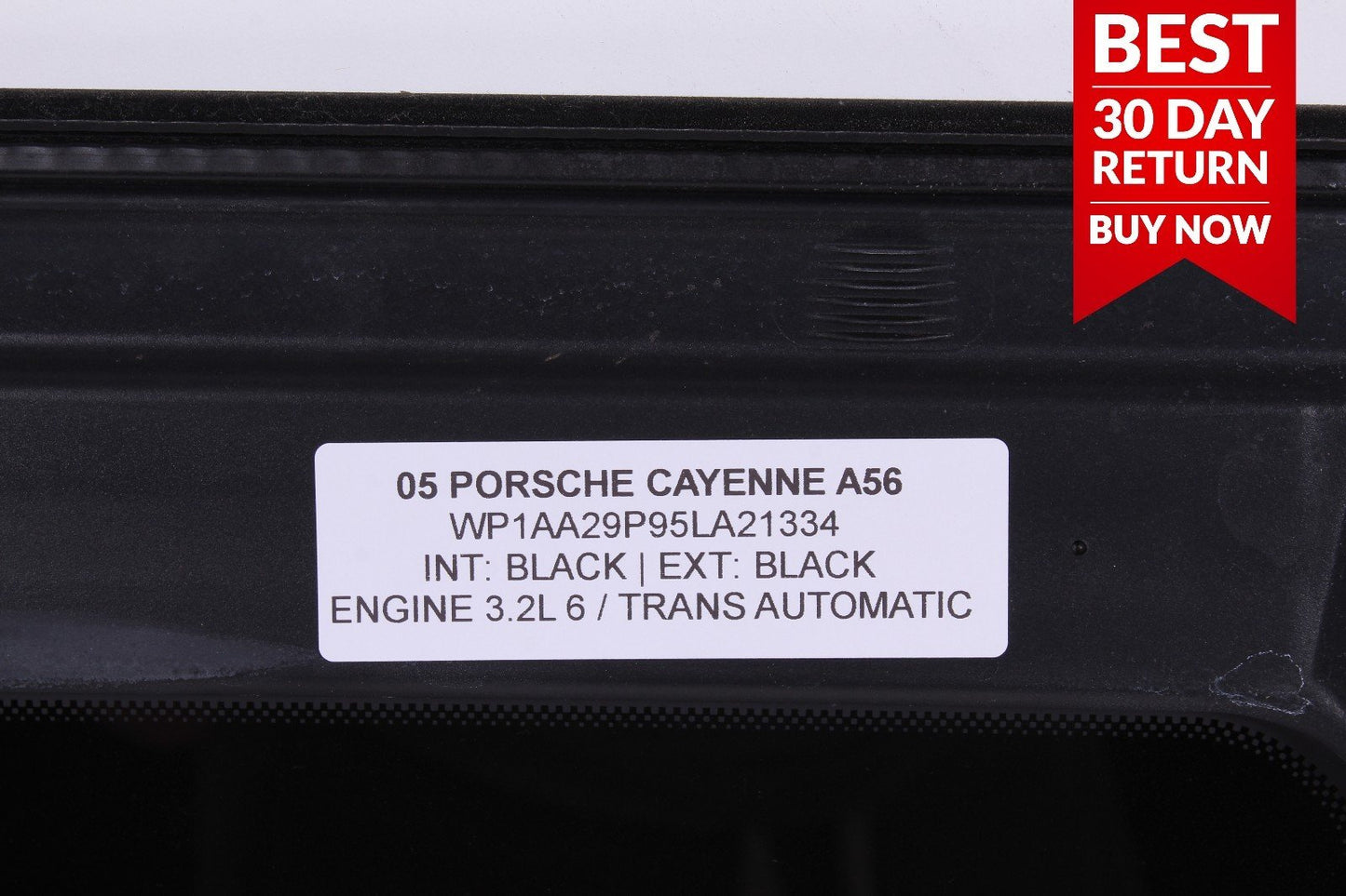 03-06 PORSCHE CAYENNE 955 SUNROOF SUN ROOF GLASS A56 OEM