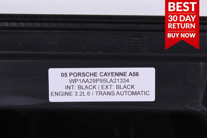 03-06 PORSCHE CAYENNE 955 SUNROOF SUN ROOF GLASS A56 OEM