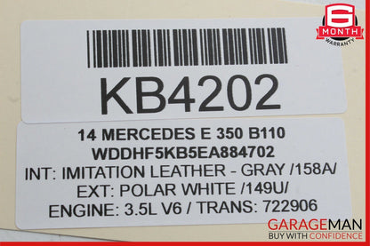 08-18 Mercedes C300 E350 E250 CLS400 Rear Right Side Door Lock Latch Actuator