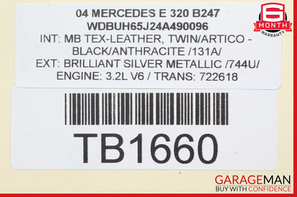 01-05 Mercedes W203 C240 C320 CLK320 Engine Upper Oil Pan 1120141402 OEM
