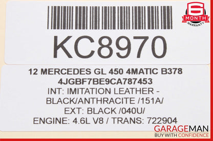 08-18 Mercedes X164 GL450 R350 ML320 Subwoofer Amp Amplifier Harman Becker OEM