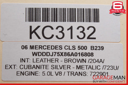 03-12 Mercedes W219 CLS500 E550 ML350 Front Right Seat Control Module OEM