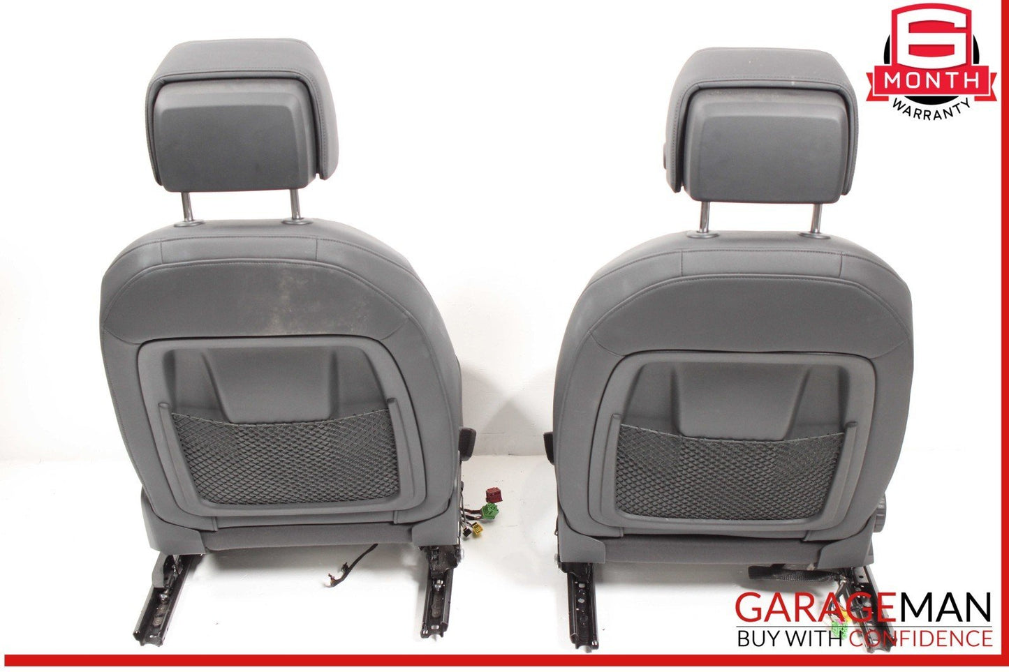 19-23 Audi Q3 Front Complete Seat Cushion Cover Assy Set of 2 Pc OEM