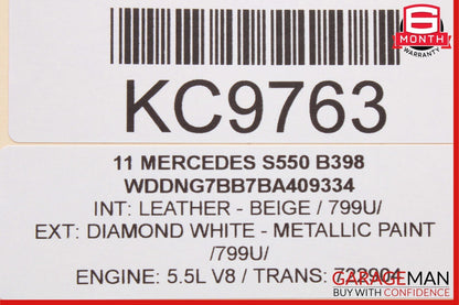 07-13 Mercedes W221 S550 S400 S350 Front Left Side Door Control Module Unit OEM