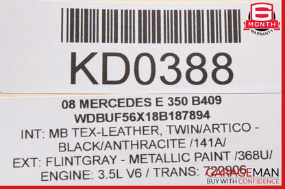 03-09 Mercedes CLS500 CLS63 AMG E320 Hazard Light Switch Control Panel Wood