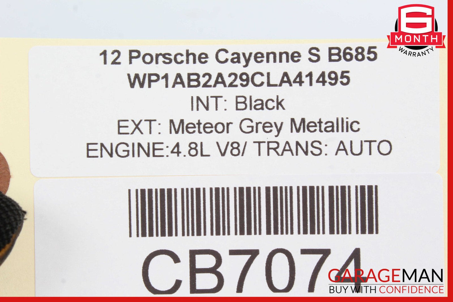 11-17 Porsche Cayenne 958 Front Right Side Door Window Regulator Motor Unit