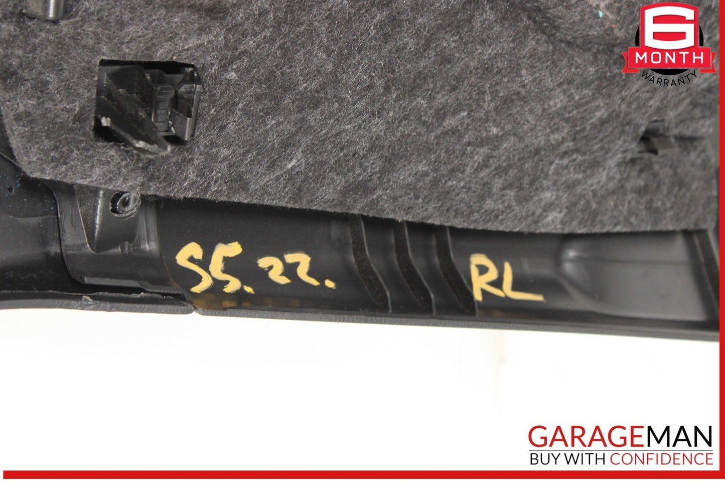 18-24 Audi S5 A5 Convertible Rear Left Interior Quarter Panel Trim Cover OEM