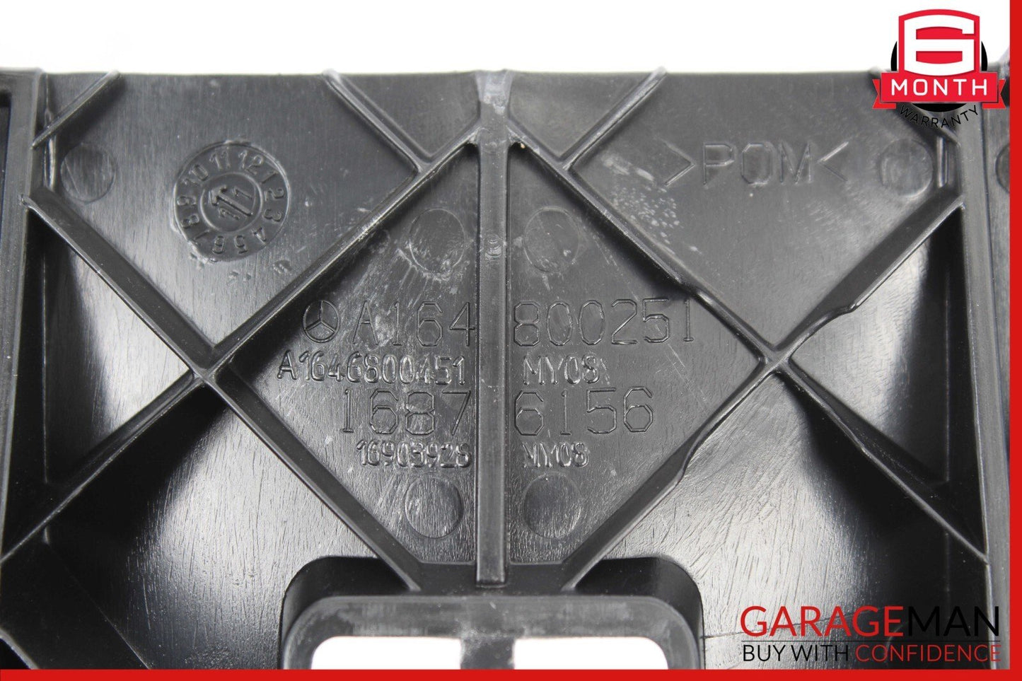 06-12 Mercedes X164 GL450 GL550 Center Console Armrest Arm Rest Cover Assy Black