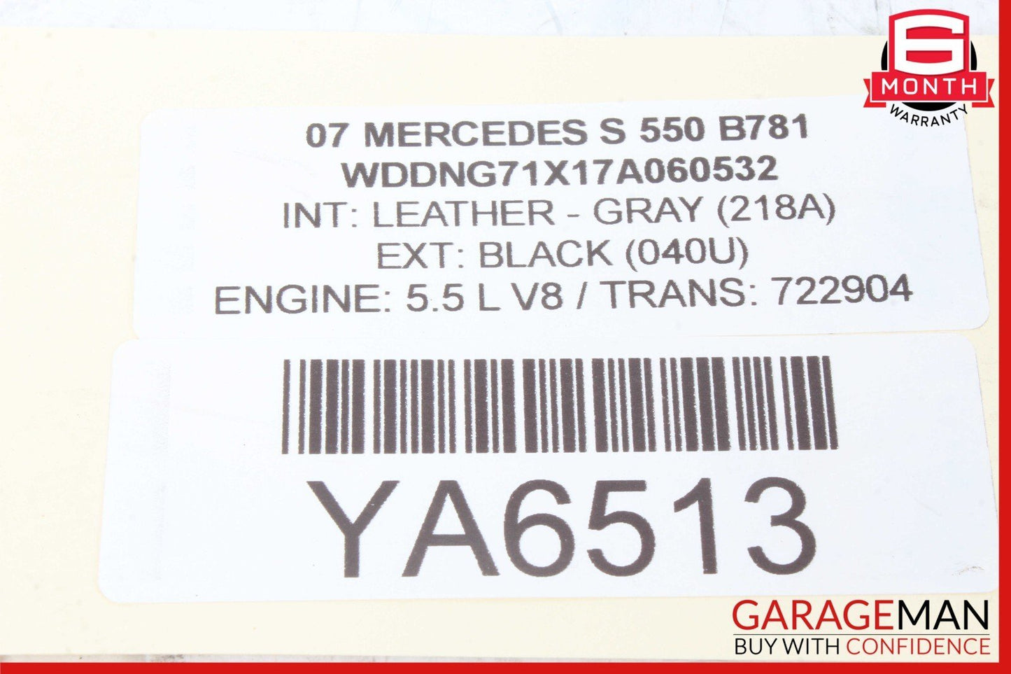 07-13 Mercedes W221 S550 Front Right Side Bumper Reinforcement Bracket OEM