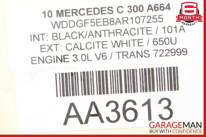 08-14 Mercedes W204 C250 C300 Front Right Side RWD Curved Wishbone Control Arm