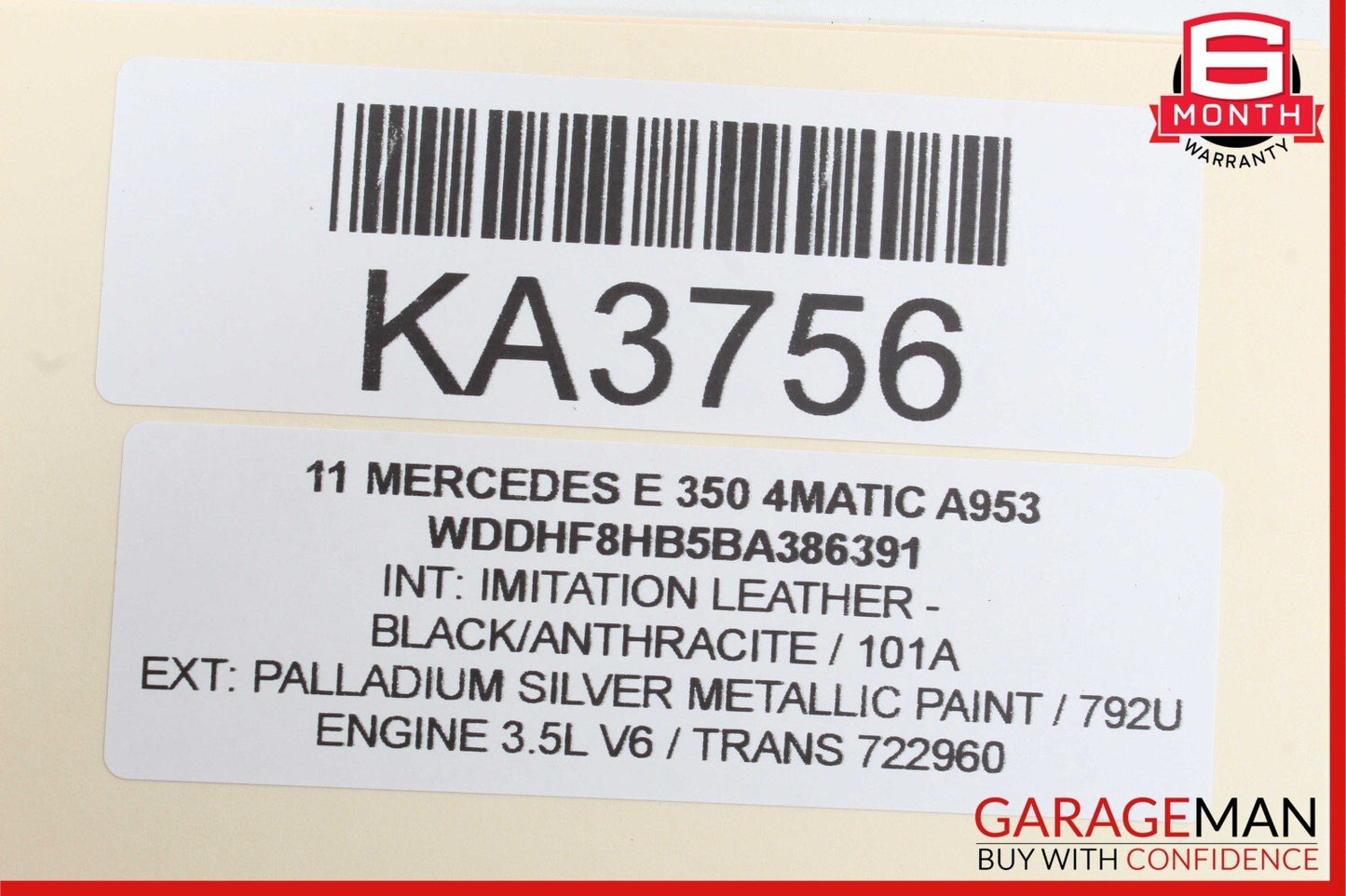 08-17 Mercedes W212 E350 C300 CLS550 SLK350 Trunk Lid Latch Lock Actuator OEM