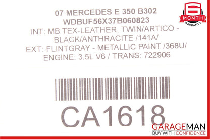 03-11 Mercedes W219 CLS550 E320 E550 RWD Front Right Lower Rearward Control Arm