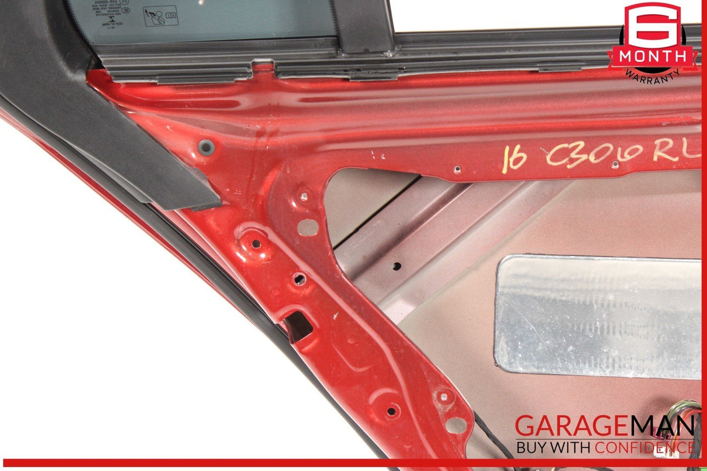 15-21 Mercedes W205 C300 C400 Sedan Rear Left Side Exterior Door Shell OEM