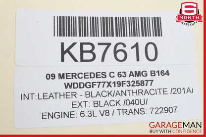 08-14 Mercedes W204 C63 AMG C250 C350 Right Side Exterior Door Handle OEM