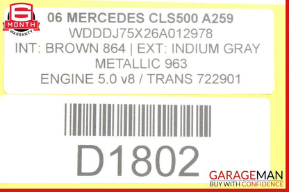 03-11 Mercedes W219 CLS500 E500 Front Left Driver Side Seat Control Module OEM
