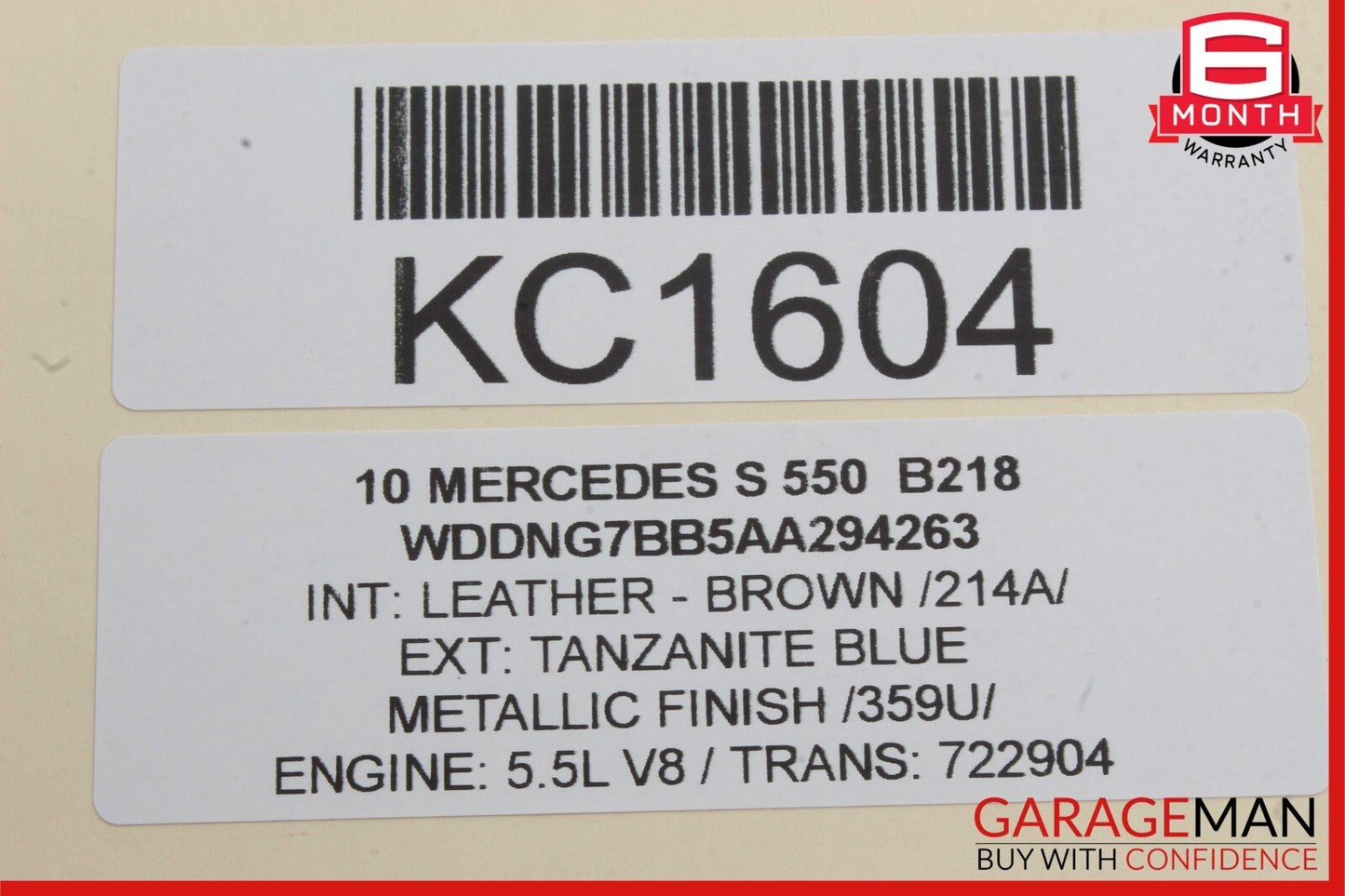 07-13 Mercedes W221 S550 CL550 Sunroof Sun Roof Slide Motor 2219066000 OEM