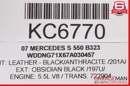 07-09 Mercedes W221 S550 S450 Ash Tray Ashtray Lighter Trim 2216801552 OEM