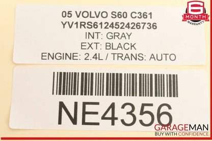 01-06 Volvo S60 S80 V70 XC70 Engine Starter Motor Bosch 0001108167 OEM