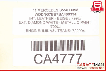 07-14 Mercedes W221 S400 S550 Front Left Side Lower Control Arm 2213331705 OEM