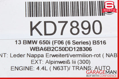 13-19 BMW 650i F06 Camera Control Module 9306243 OEM