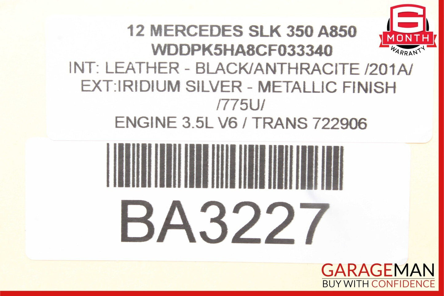 12-16 Mercedes R172 SLK200 SLK350 Hand Parking Brake Control Module Unit OEM