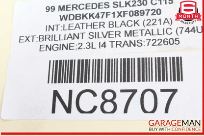 97-04 Mercedes R170 SLK230 SLK320 Front Left Wheel Spindle Knuckle Hub Bearing