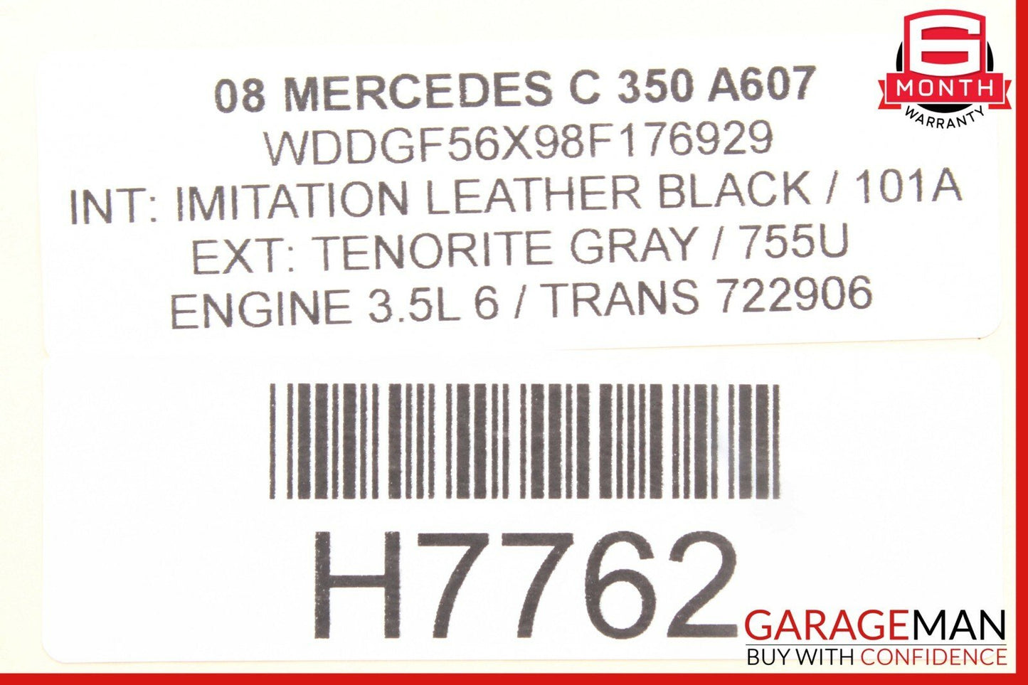 08-14 Mercedes W204 C300 C350 C63 AMG Rear Left Side Door Controller Module Unit