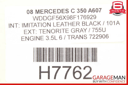 08-14 Mercedes W204 C300 C350 C63 AMG Rear Left Side Door Controller Module Unit