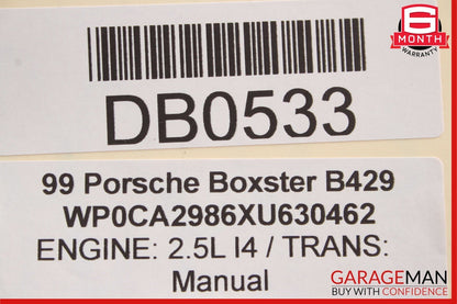 97-04 Porsche Boxster 986 Carrera 911 Front Right Side Exterior Door Shell OEM
