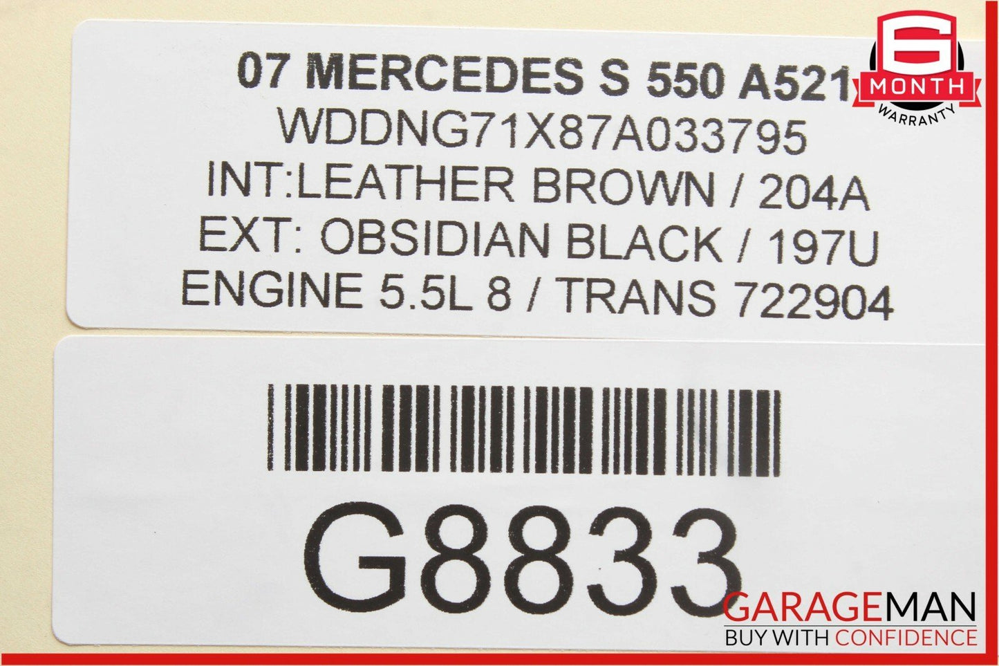07-09 Mercedes W221 S550 Navigation Command Comand Head Unit CD Audio Player