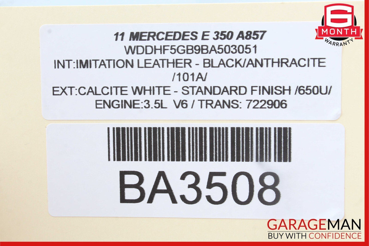 10-13 Mercedes W212 E350 E550 E400 Front Right Interior Door Panel Assembly