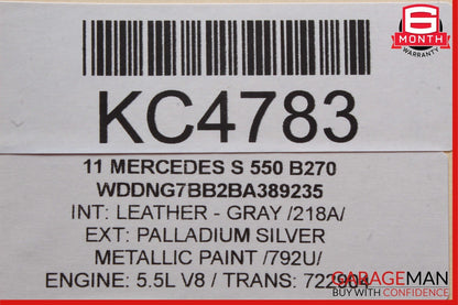 10-13 Mercedes W221 S550 S63 E350 Active Lane Assist Front Camera 0009050038 OEM