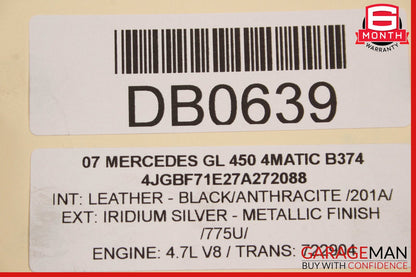 07-12 Mercedes X164 GL450 GL500 GL550 Front Lower Radiator Support Bracket OEM