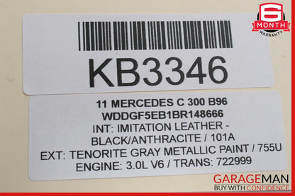 08-20 Mercedes W204 C300 C250 SLK250 Seat Control Module Front Left Side OEM