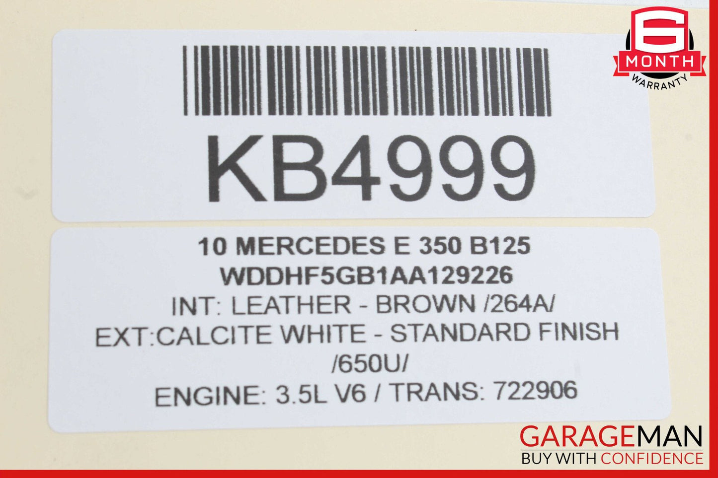 08-18 Mercedes W212 E350 C300 C350 Rear Left Side Door Lock Latch Actuator OEM