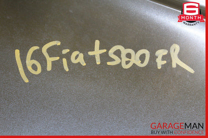 12-19 Fiat 500 Front Right Passenger Side Fender Panel Cover OEM