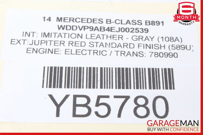 12-18 Mercedes B-Class W242 W246 Front Left Driver Side CV Axle Shaft OEM